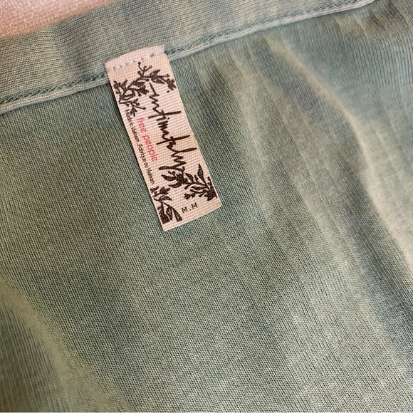 Free People Intimately High Neck Low Back Ribbed Tank - Picture 6 of 7